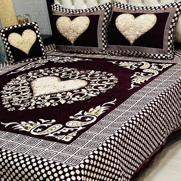 Luxury Velvet 4pcs bed sheets 19