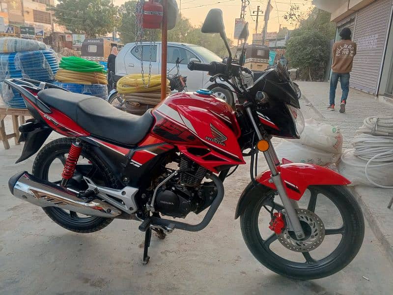 HONDA CB 150F RED Colour 0