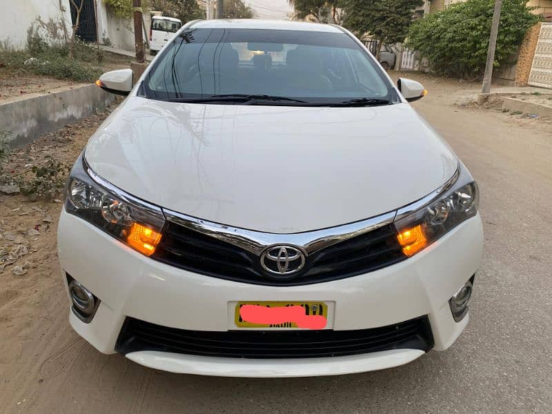 Toyota Corolla GLI 2016 bumper to bumper original manual 0