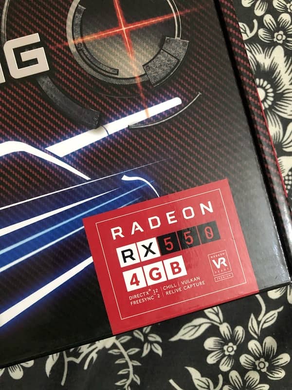 RADEON RX550 4GB 1