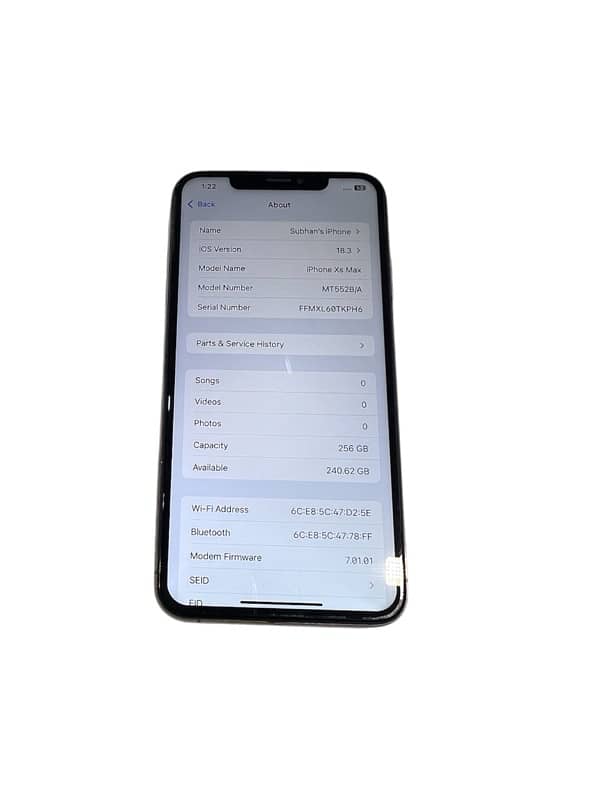 iPhone xsmax 256gb factory unlocked 19