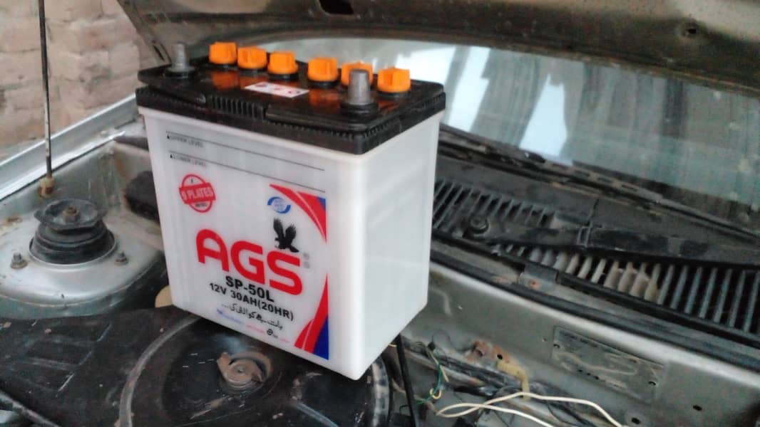 Ags 9 plates 30 amp battery for sale 0324 5875895 2