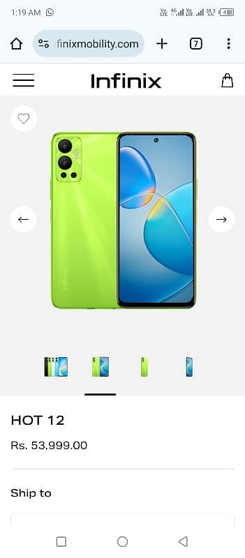 Infinix hot 12 (0309062639) 1