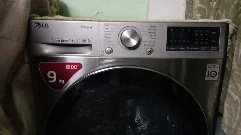 LG 9 kg . fully automatic washing machine 0