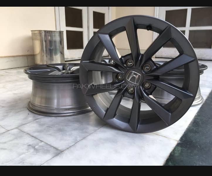 orignal civic x rims 1