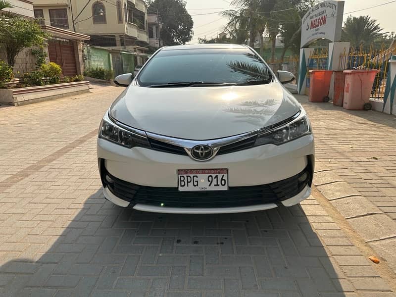 Toyota Corolla XLI 2018 2