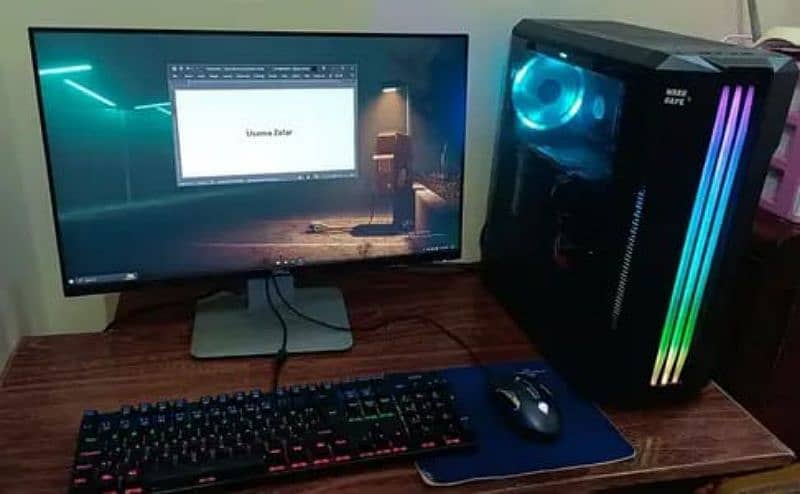 Gaming PC Setup [PC+Display+RGB(Keyboard+Mouse+Headphone)] 0