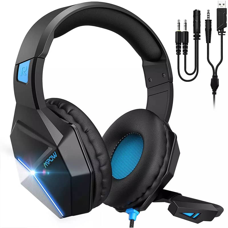 Headset with Microphone Noise cancelling and immersive stereo 12