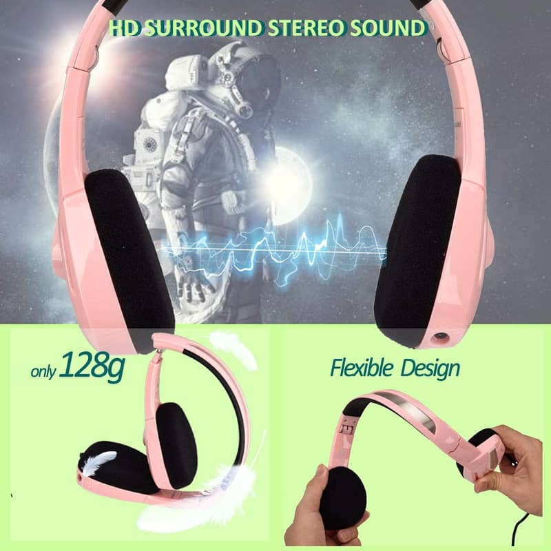 Headset with Microphone Noise cancelling and immersive stereo 14