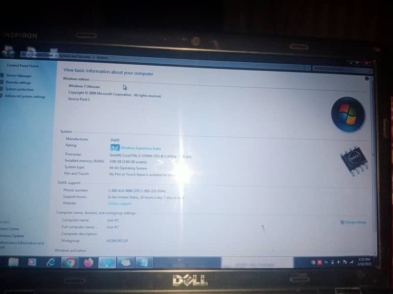 dell inspiron series used laptop cheap price 4