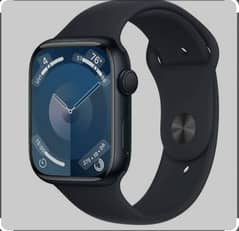 Apple Watch Series 9 - 41mm Midnight Aluminum Case with Sport Band