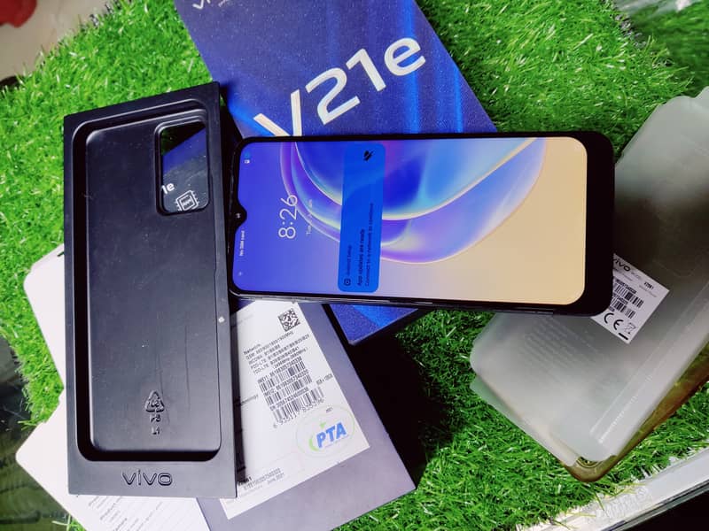 Vivo v21e 8/128 with box dual sim approve 3