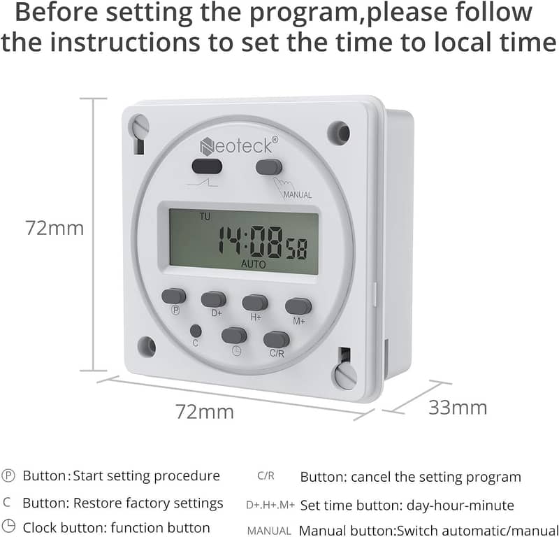 16A / 20A Tuya WiFi EU Smart Plug Wireless Socket 220V Power Monitor 6