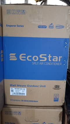 ECOSTAR 1.5 ton DC INVERTER heat and cool 0322/41/43/450 box pack