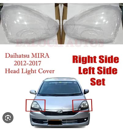 Mira e. s Head Light Glass 1 Pcs Price 2