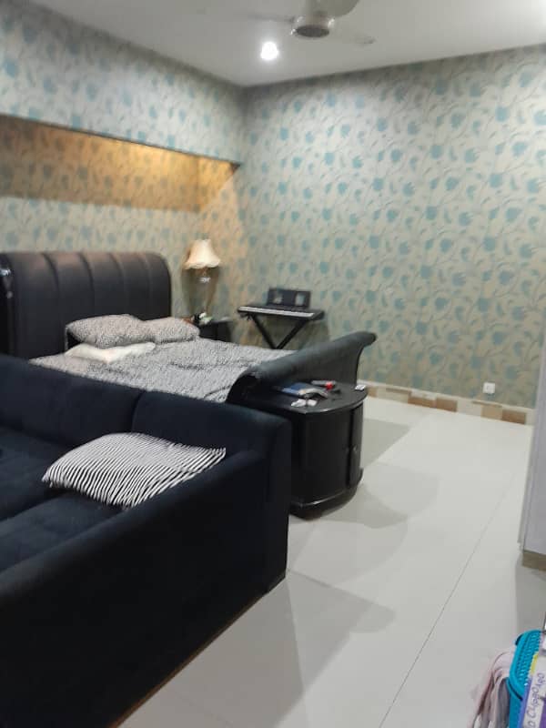 VIP location of DHA phase Vlll Iqbal Lain 150 yard house full furnished 1+3 BDD with Besment Rent for short term 370k Rent for long term. 250k 1