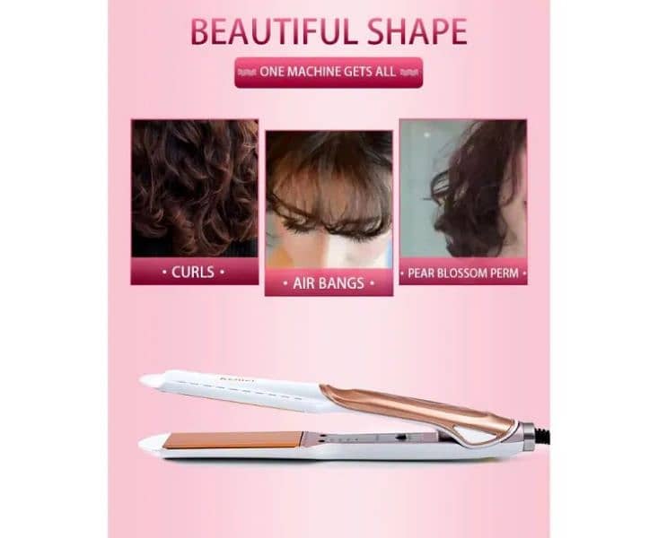 Kemei Hair straightener 5