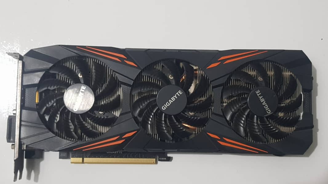 Gigabyte GTX 1080 8GB 256Bit Graphics Card 10/10 Condition 1