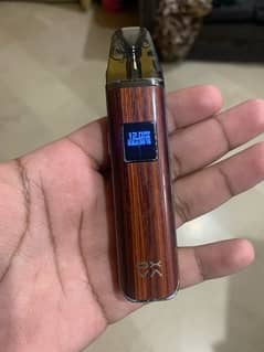 vape pod Xslim pro brown wood edition and e liquid salts 30mg