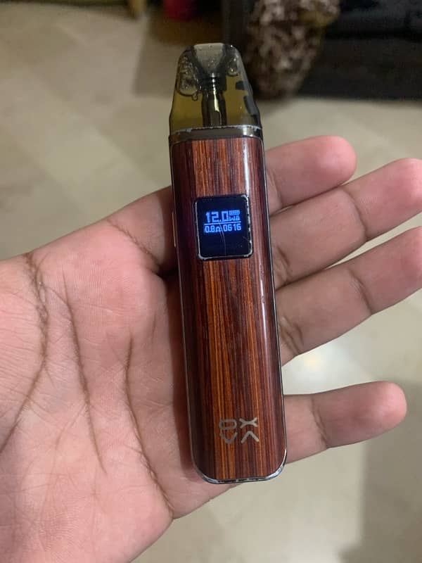 vape pod oxva Xslim pro brown wood edition 0