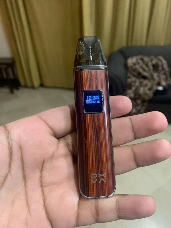 vape pod oxva Xslim pro brown wood edition 3