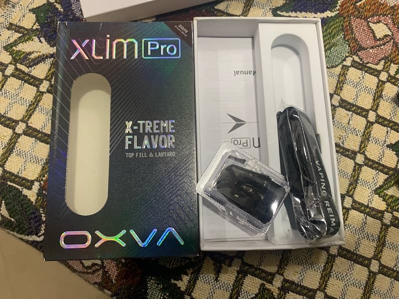 vape pod oxva Xslim pro brown wood edition 6