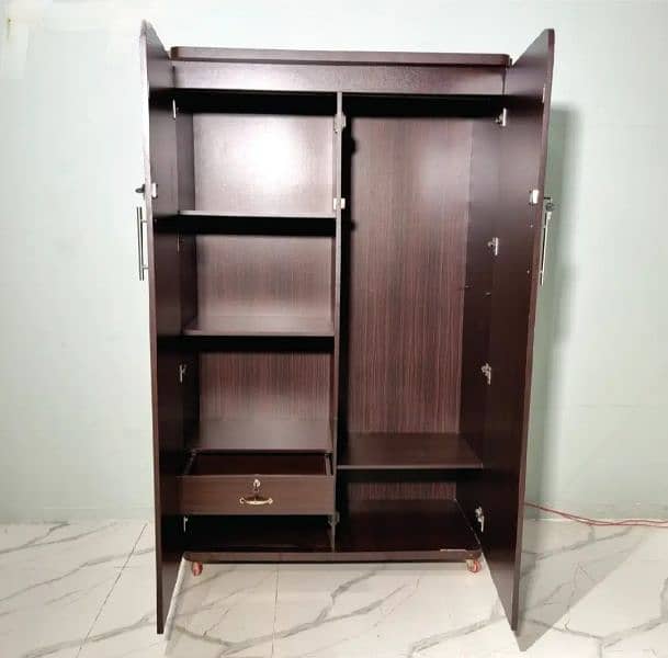 Turkish Style Cupboard - 3 Door Cupboard - Wardrobe - Safe Almari 6