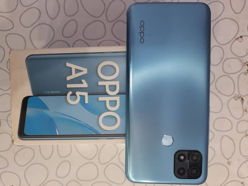 OPPO A15 3GB RAM 32GB MEMORY SET CHARGER AND BOX 0