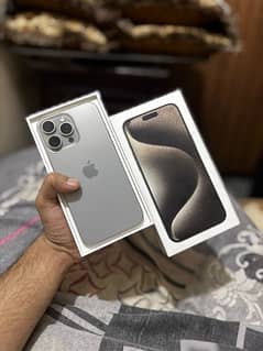 IPhone 15 pro max Zpa model 256gb pta aproved