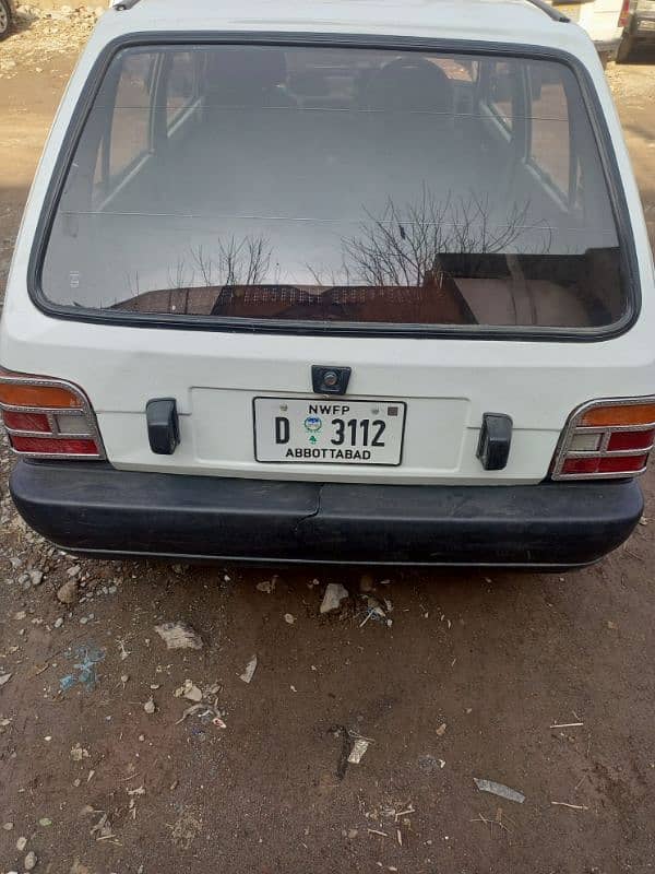 Suzuki Mehran VX 1989 4