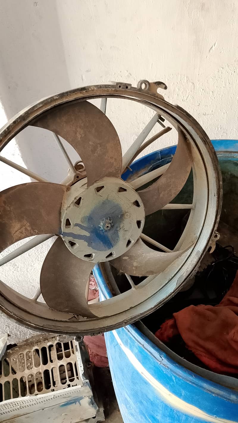 Volvo bus 24v cooling fan and blower 4