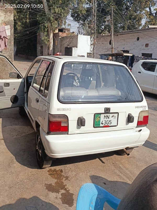 Suzuki Mehran VX with AC 2011 good condition 2