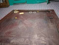 heavy wood Carrom board