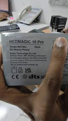 red magic 10 Pro 16 GB 512 GB non PTA processor 8 Elite