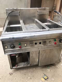 fryer double side for sell 32ltr