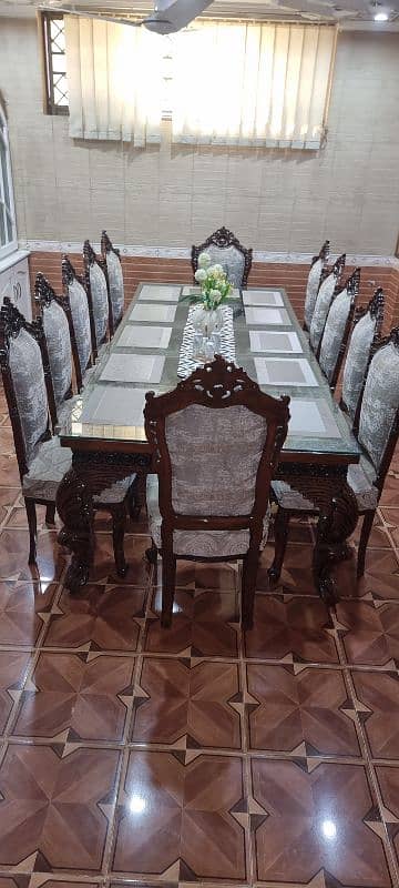 Chinoti solid wooden Dining Table only two months used urgent for sale 0