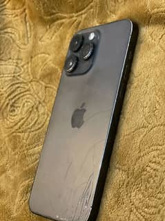 iphone 14 pro max jv 128 gb back break