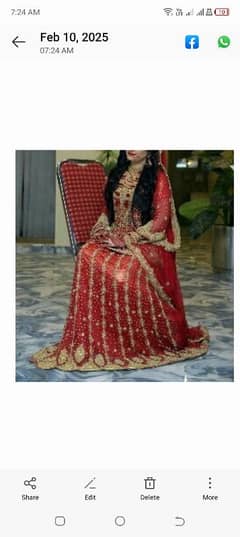 one time used lehnga