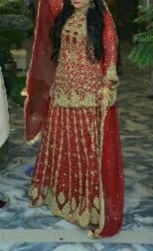 one time used lehnga 1