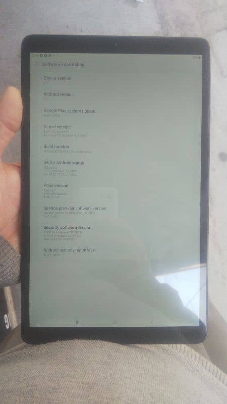 Samsung Galaxy Tab A 3 GB ram 128 GB memory 10 inch 11 android version 2