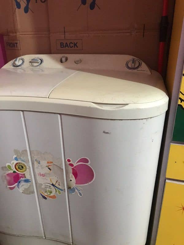 Haier Washing Machine Used Condition Both side working 6