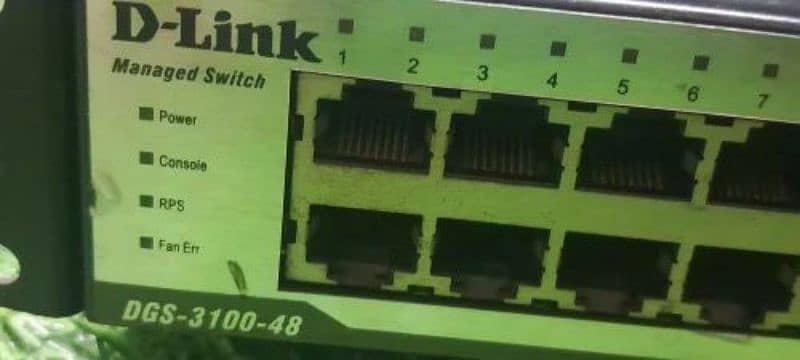 D'link gigabit 48port layer2 manageable switch. (DGS 3100-48) 2