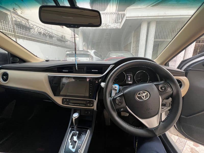 Toyota Altis Grande 2021 baige interior 7