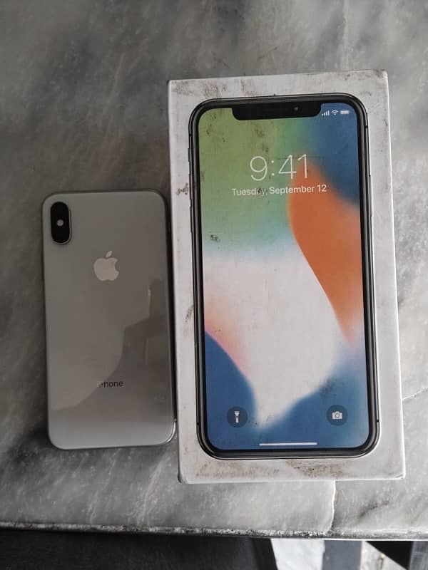 iphone x pta approved 256 complete box 6