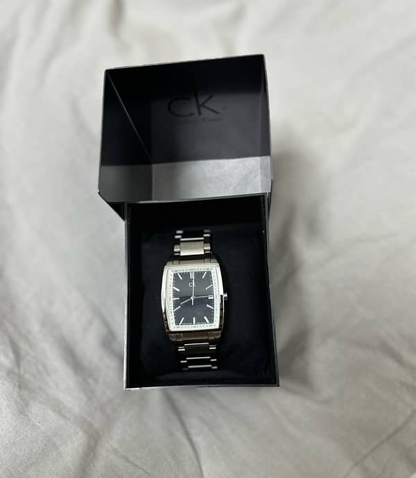 CK~CALVIN KLEIN ~ MENS STAINLESS STEEL WATER RESISTANT WATCH K30311 5