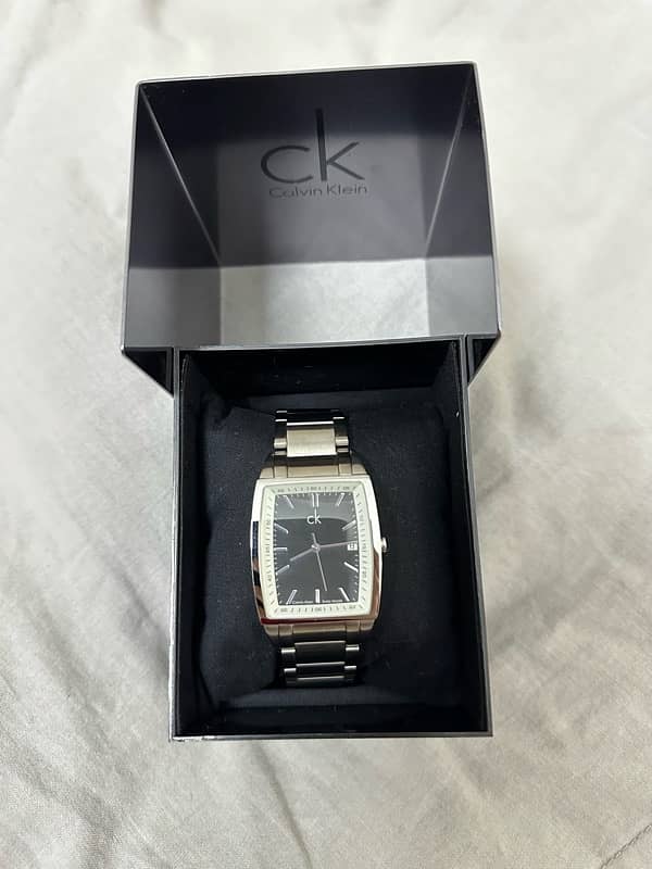 CK~CALVIN KLEIN ~ MENS STAINLESS STEEL WATER RESISTANT WATCH K30311 6