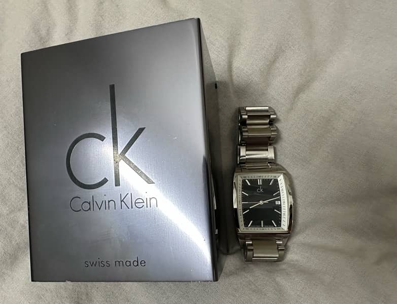 CK~CALVIN KLEIN ~ MENS STAINLESS STEEL WATER RESISTANT WATCH K30311 7