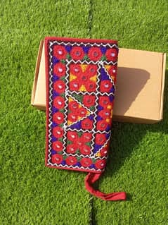 ladies handmade traditional clutch