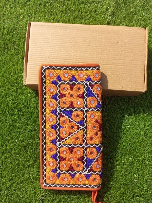 ladies handmade traditional clutch 6