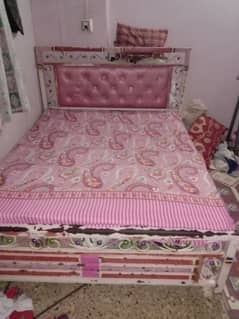 BED WITH MATTRESS